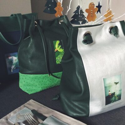 Odinių rankinių kūrėja ir gamintoja Nijolė Ida Davainė